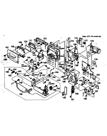 Cabinet l/block/main board