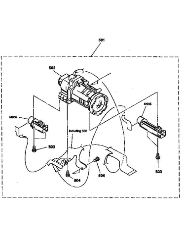 Zoom lens block assy