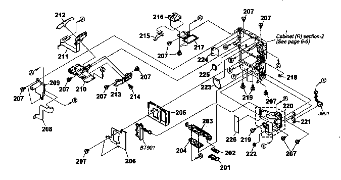 CABINET PARTS R