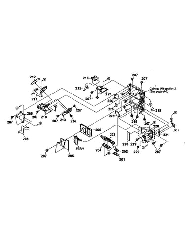 Cabinet parts r