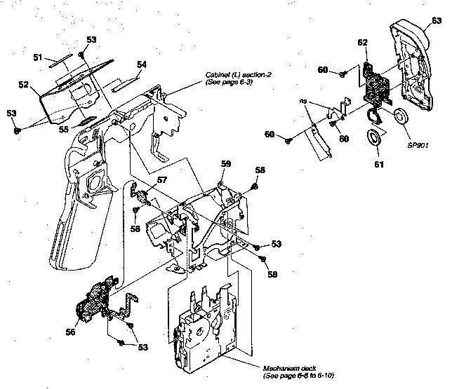 Cabinet parts l
