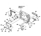 Sony DCR-IP55 cabinet parts r 1 diagram