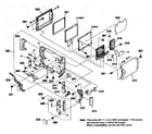 Sony DCR-IP55 cabinet parts r 2 diagram