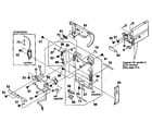 Sony DCR-IP5 cabinet parts r 1 diagram