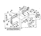 Sony DCR-IP5 cabinet parts l diagram