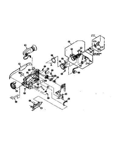Cabinet parts left side