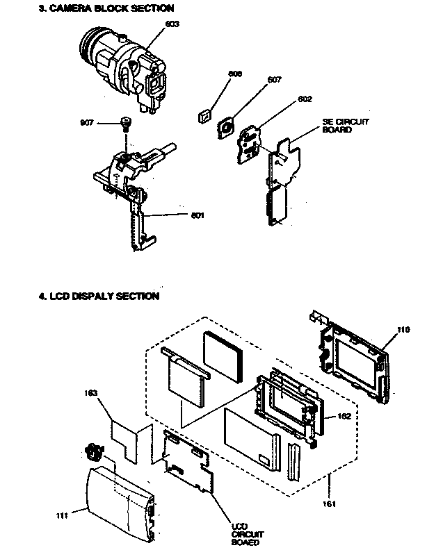 Lcd assy