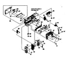 Sony HDR-FX1 cabinet parts r 1 diagram