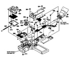 Sony HDR-FX1 handle assy 1 diagram