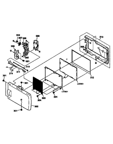 Lcd assy