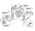 Sony CCD-TR94 cabinet parts 1 diagram