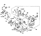 Sony CCD-TRV81 front panel assy diagram