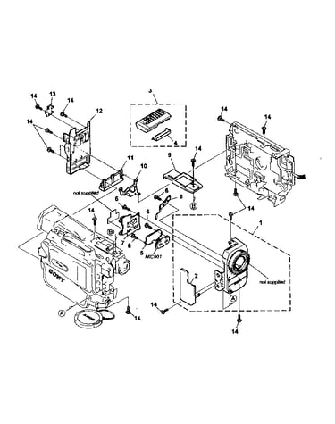 Front panel assy