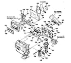 Sony DCR-TRV8 chassis assy diagram