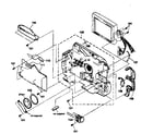 Sony CCD-TRV95 cabinet parts l diagram