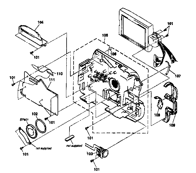 CABINET PARTS R