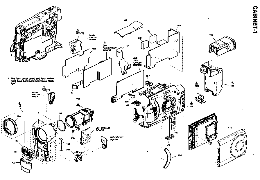 Cabinet parts 1