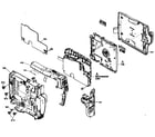 Hitachi DZ-MV100A cabinet parts 2 diagram
