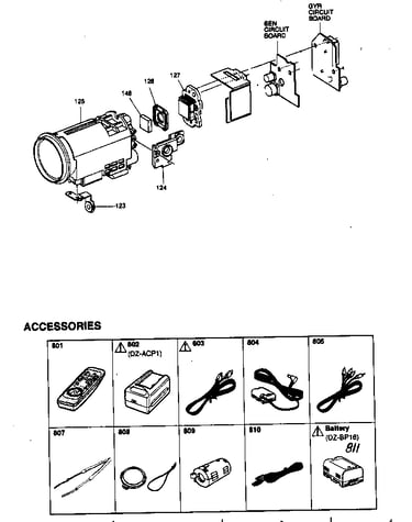 Camera assy/accessories