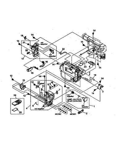 Front panel assy