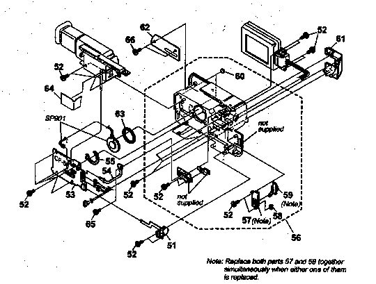 Cabinet r block assy
