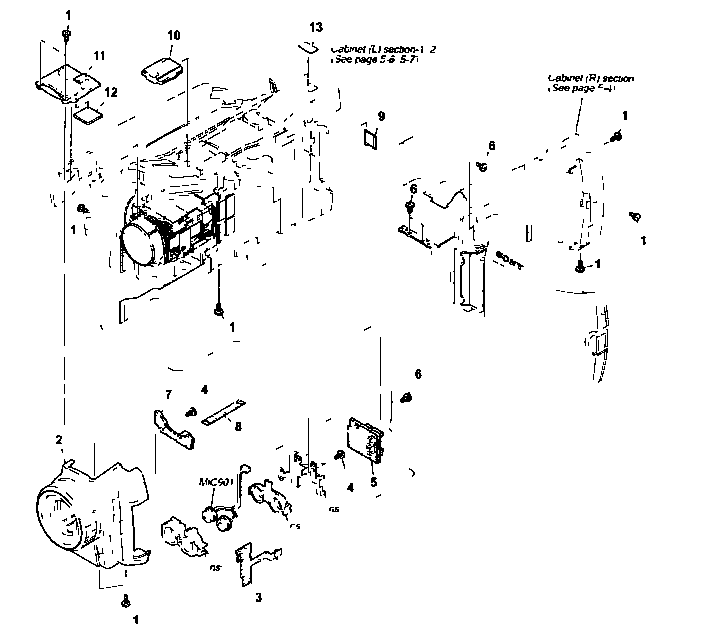 Cabinet parts 1