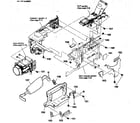 Sony DCR-HC85 cabinet parts l 1 diagram
