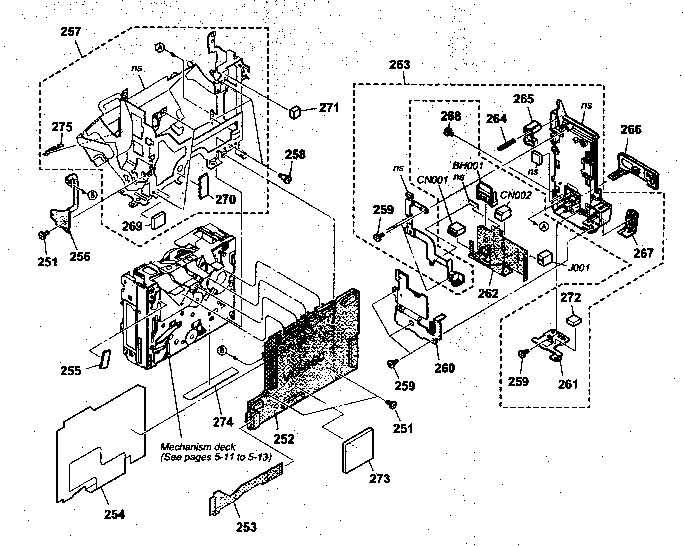 Main chassis assy