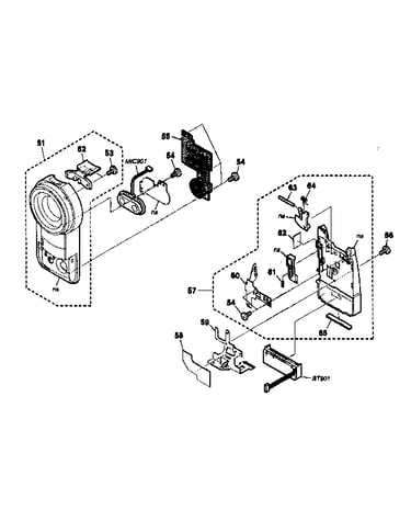 Front panel/battery