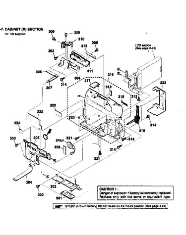 Cabinet parts r
