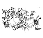 Sony DCR-VX2000 cabinet parts 2 diagram