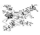 Sony DCR-VX2000 cabinet parts r 1 diagram