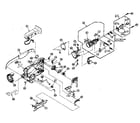 Panasonic PV-D407 cabinet parts 1 diagram