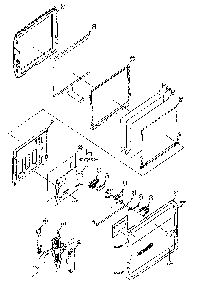 Lcd assy
