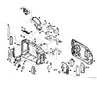 Panasonic PV-L678 cabinet parts r diagram