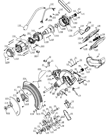 Saw assy