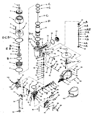 Nailer assy