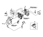 Sony DCR-PC120BT cabinet parts diagram
