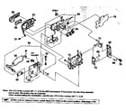 Sony DCR-PC120BT cabinet parts l diagram