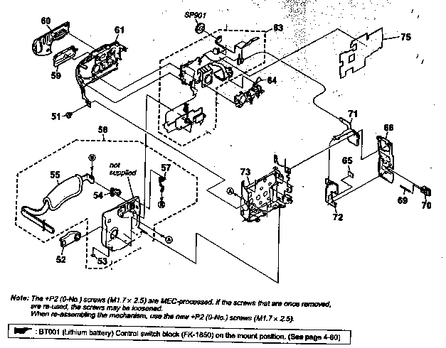 Cabinet parts l