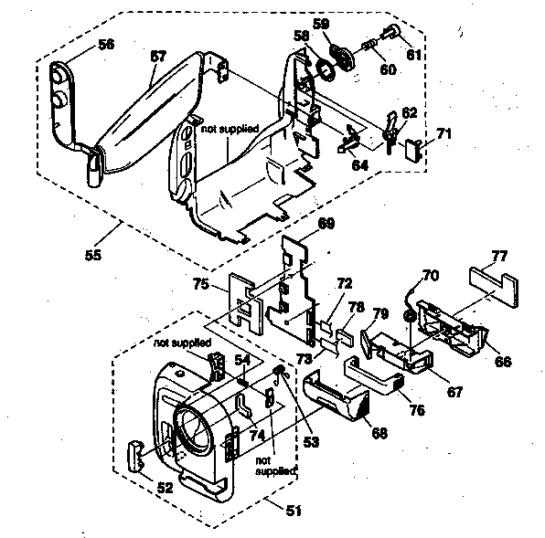 Cabinet parts l