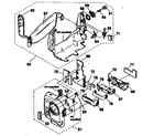 Sony CCD-TRV29 cabinet parts l diagram