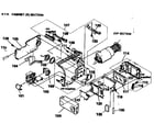 Sony CCD-TRV29 cabinet parts r diagram