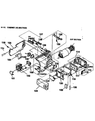 Cabinet parts r