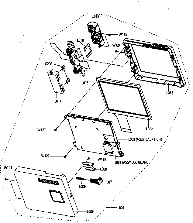 Lcd assy