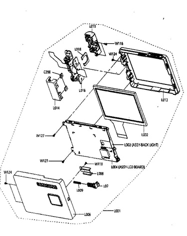 Lcd assy