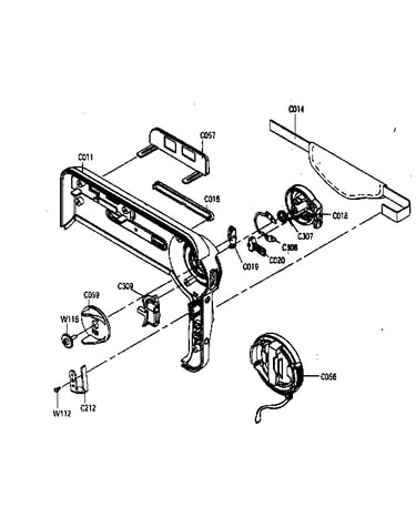 Cover right assy