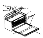 Craftsman 706654271 chest diagram