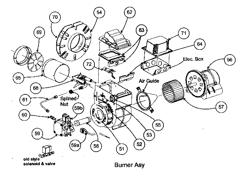 Burner assy