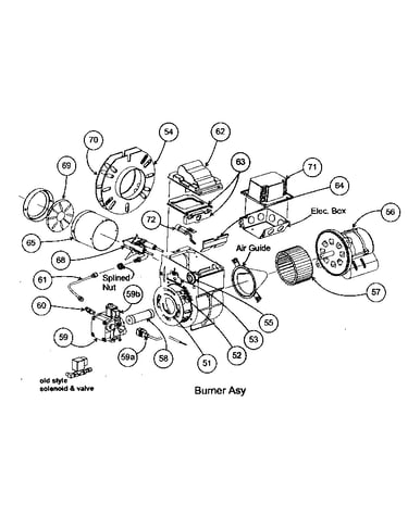 Burner assy